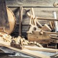 antique-carpentry-workshop-old-wooden-table-50873284