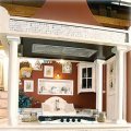 Particolare cucina Mazzantica laccata