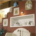 Particolare della cucina Mazzantica  laccata